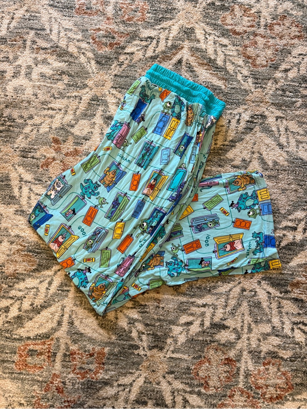 X-Large Little Sleepies Monster Inc Bamboo Pajama Pants